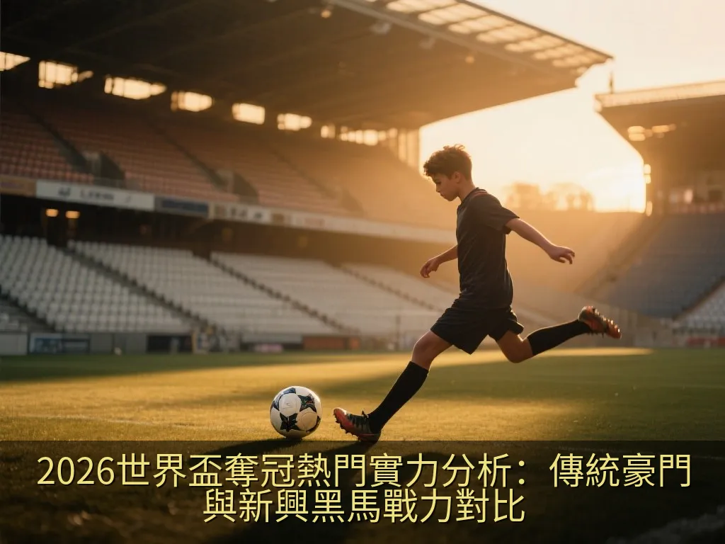 現代化足球場與比賽前瞻圖示